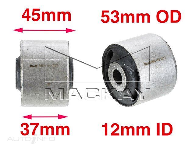 Mackay Control Arm Bush Kit - Rear - RBK1118