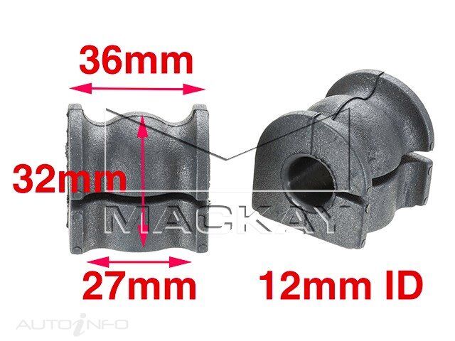 Mackay  Control Arm Bush Kit - Front  - RBK1124