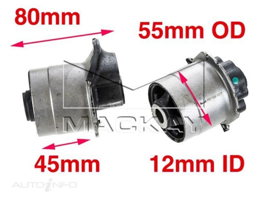 Trailing Arm Bush Kit Rear Lower for TOYOTA Echo NCP10R