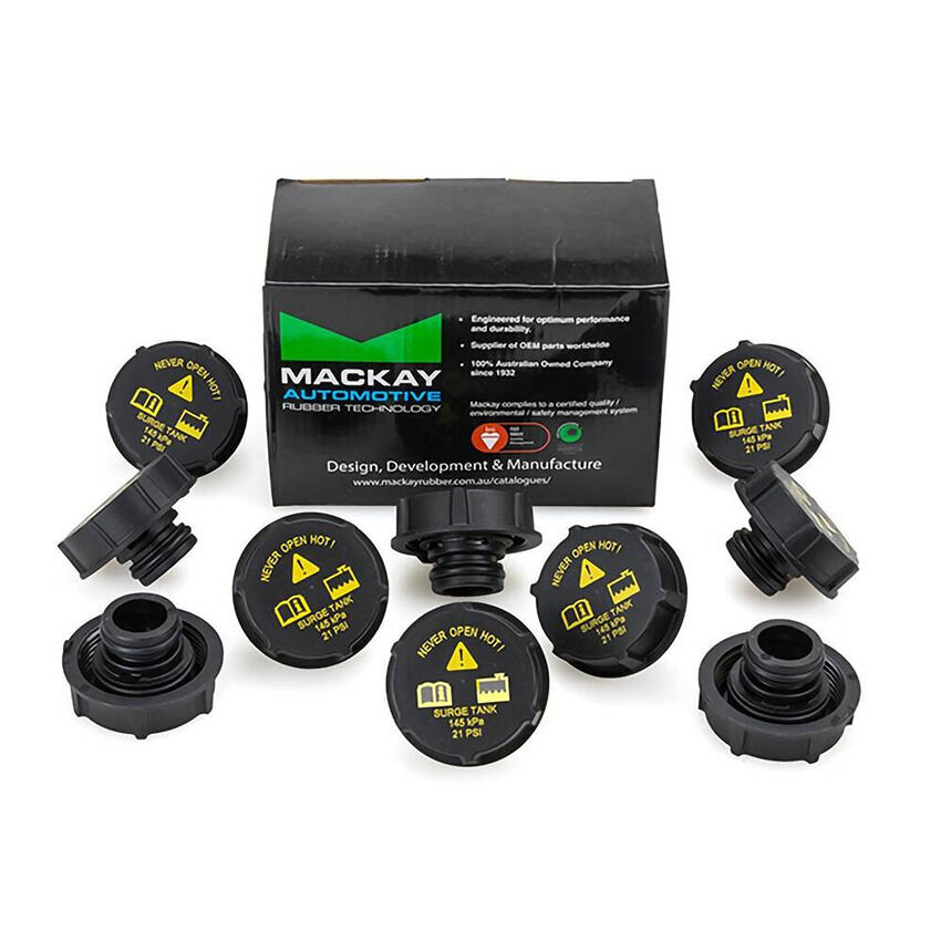 Mackay Radiator Cap Recovery Pack of 10 Pcs For Mercedes-Benz S500 W140 5.0L V8