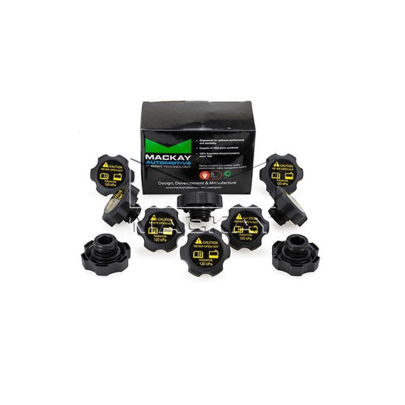 Mackay Radiator Cap Plastic Dual O Ring 120KPA - RC1005B Pack 10 Pcs