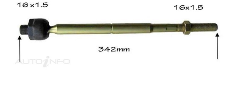 Protex Rack End For Ford Escape BA, ZA, ZB, ZC, ZD 3.0L/2.3L V6 L3, AJ