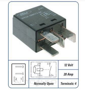 PAT Relay For Ford Fairmont BA BF 4.0L,5.4L BARRA 220 V8 24V SOHC - REL-011