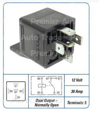 PAT Relay 12Volt  30Amp - REL-032 