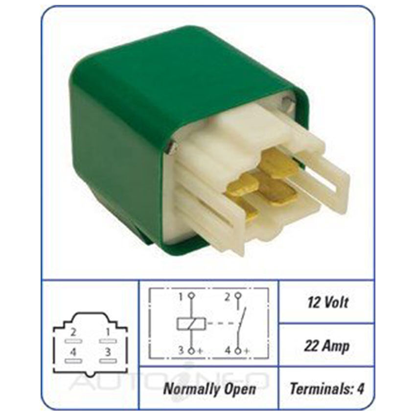 PAT Fuel Pump Relay For Ford Courier PE PH 2.6L G6 I4 12V SOHC