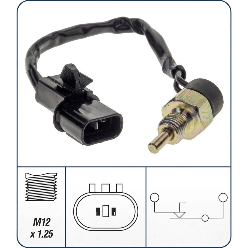 PAT Reverse Light Switch For Mitsubishi Pajero 10 QA SUV 1.6L I4 4G18, 16V