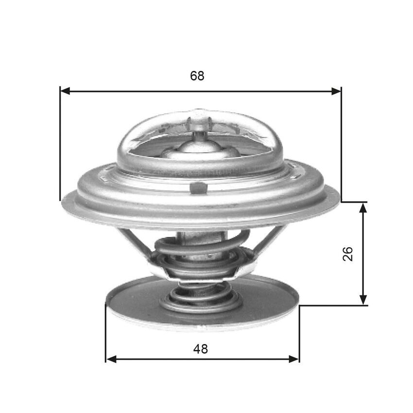 Stant Thermostat For Volvo 760 704,764 2.8L B28E, B280E, 280F 1981-1990