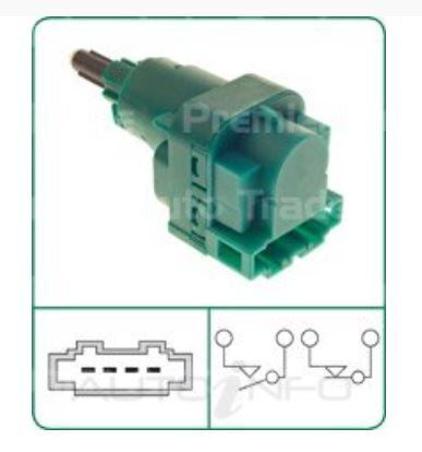 PAT Brake Light Switch For Volkswagen Sharan V6 2.8L 1995-2002 - SLS-013