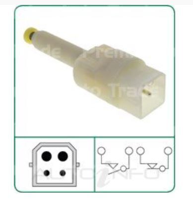 PAT Brake Light Switch For Audi S8 QUATTRO D2 4.2L V8 1998-1999-SLS-031