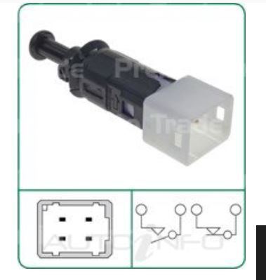 PAT Brake Light Switch For Smart Forfour Brabus,Pulse 1.3L/1.5L-SLS-032