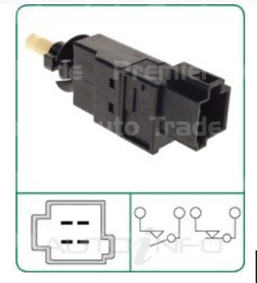 PAT Brake Light Switch For Mercedes Benz C320 CL203,S203,W203 V6 3.2L - SLS-049
