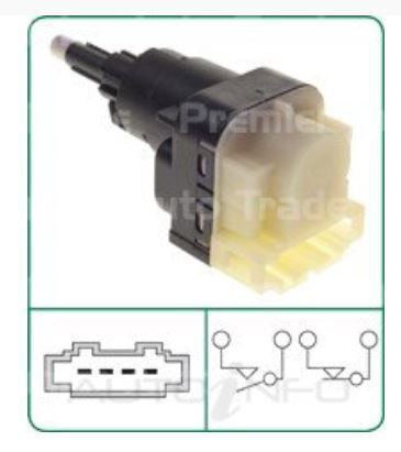 PAT Brake Light Switch For Volkswagen Phaeton 3D V6 3.0L 2006-2007 - SLS-050