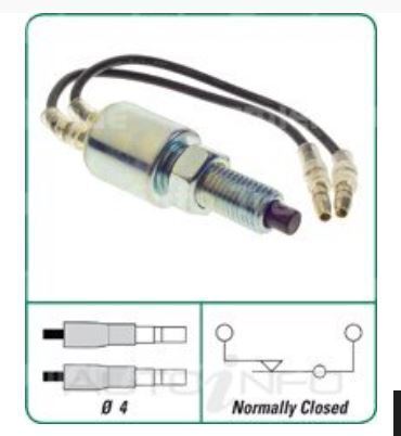 PAT Brake Light Switch For Nissan Stanza A10 1.6 Litre - SLS-052