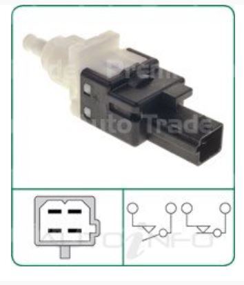 PAT Brake Light Switch For Alfa Romeo 147 2.0L/1.9L/3.2L-SLS-054