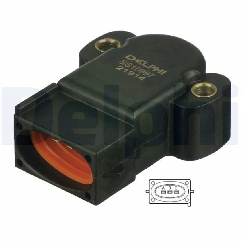 Delphi Throttle Position Sensor For Ford KA TA TB 1.3L I4 BL3EFI, 8V