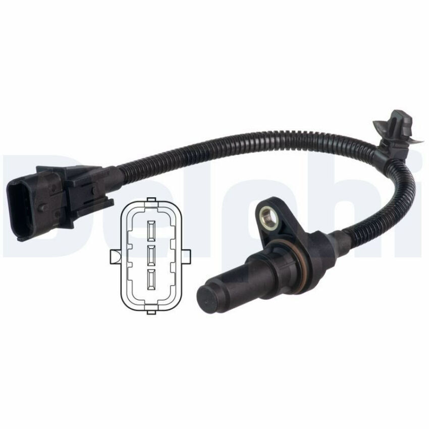 Delphi Engine Crankshaft Position Sensor For Kia K4 CL4 2.0L G4NA, 16V 4D Sedan