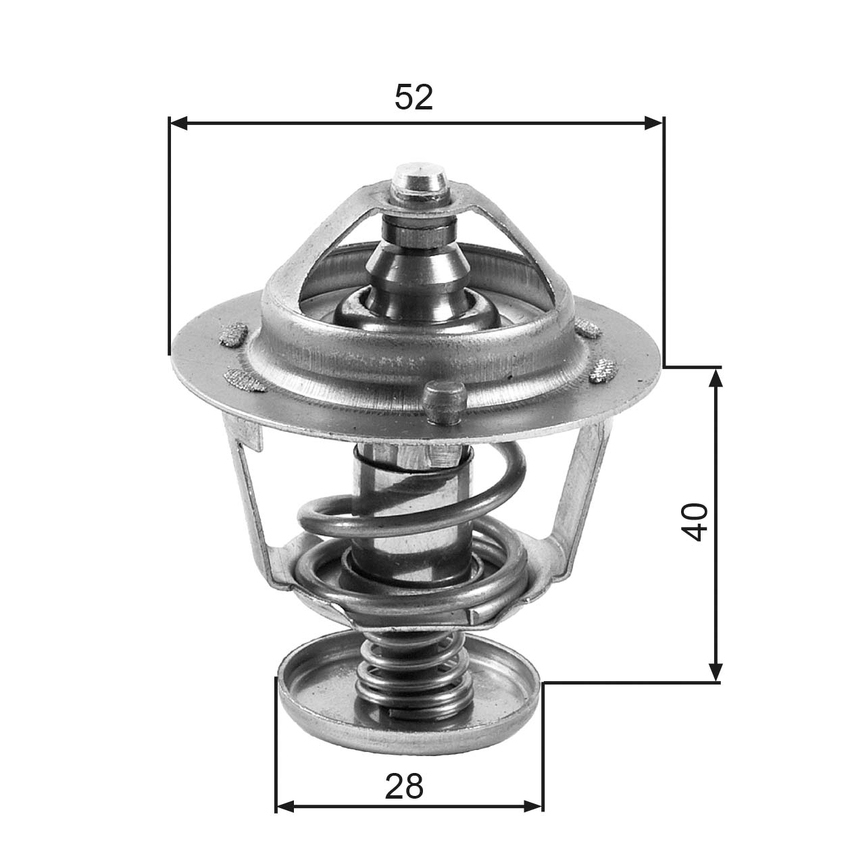 Stant/Gates Coolant Thermostat For Mazda 626  GE/GF 2.0L/2.5L FS/KL-Z