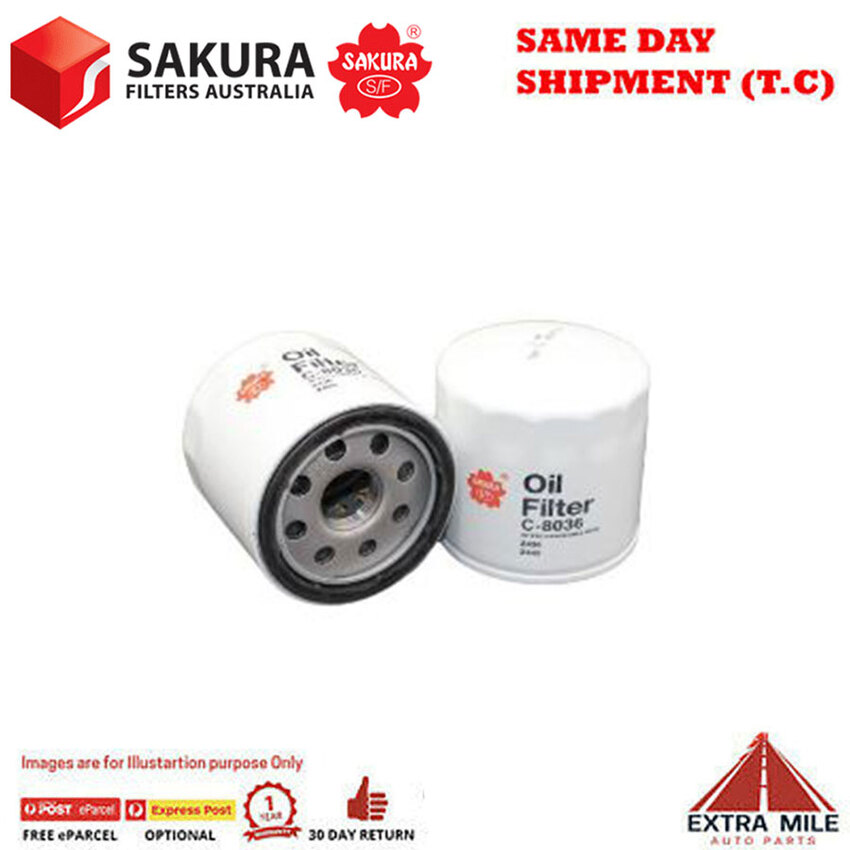 SAKURA Filter Kit For SUBARU FORESTER SG9 4Cyl 2.5L Petrol 07/2002-06/2005