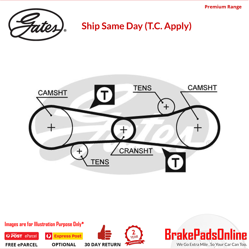 Timing Belt T021 for ALFA ROMEO 33 907A2B