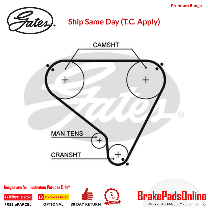 Timing Belt T104 for NISSAN Maxima MK III J30