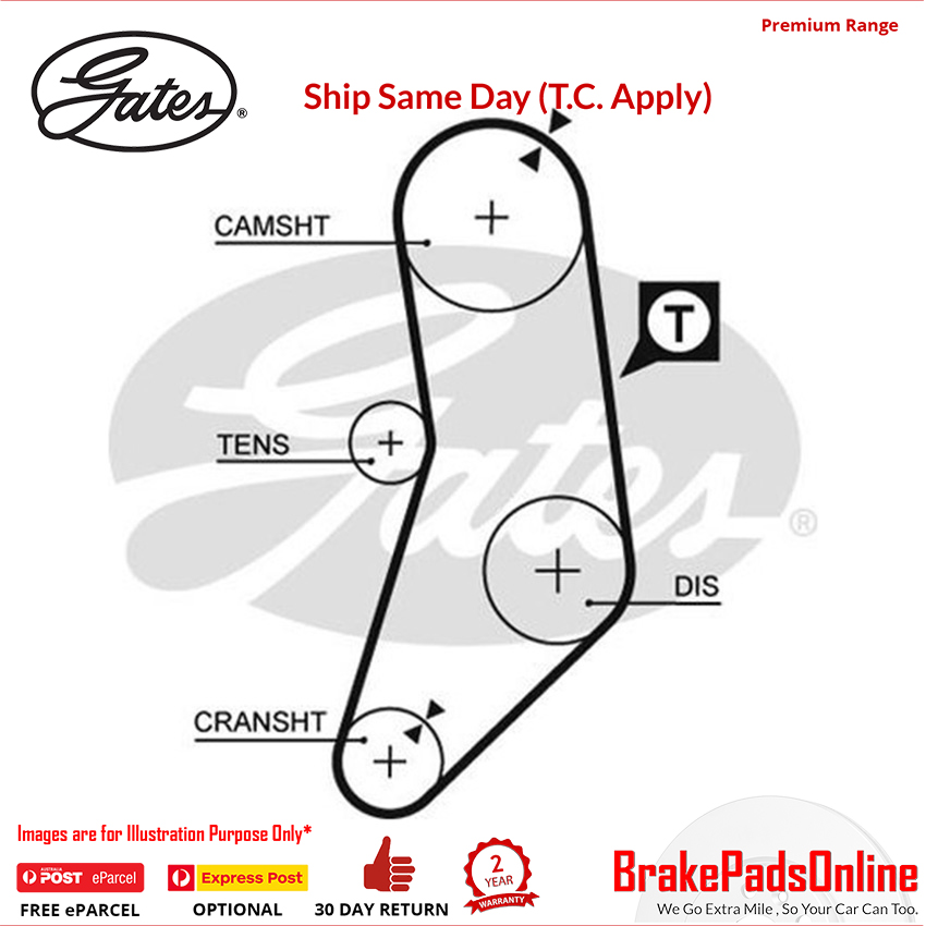 Timing Belt T131 for BMW 320 E21