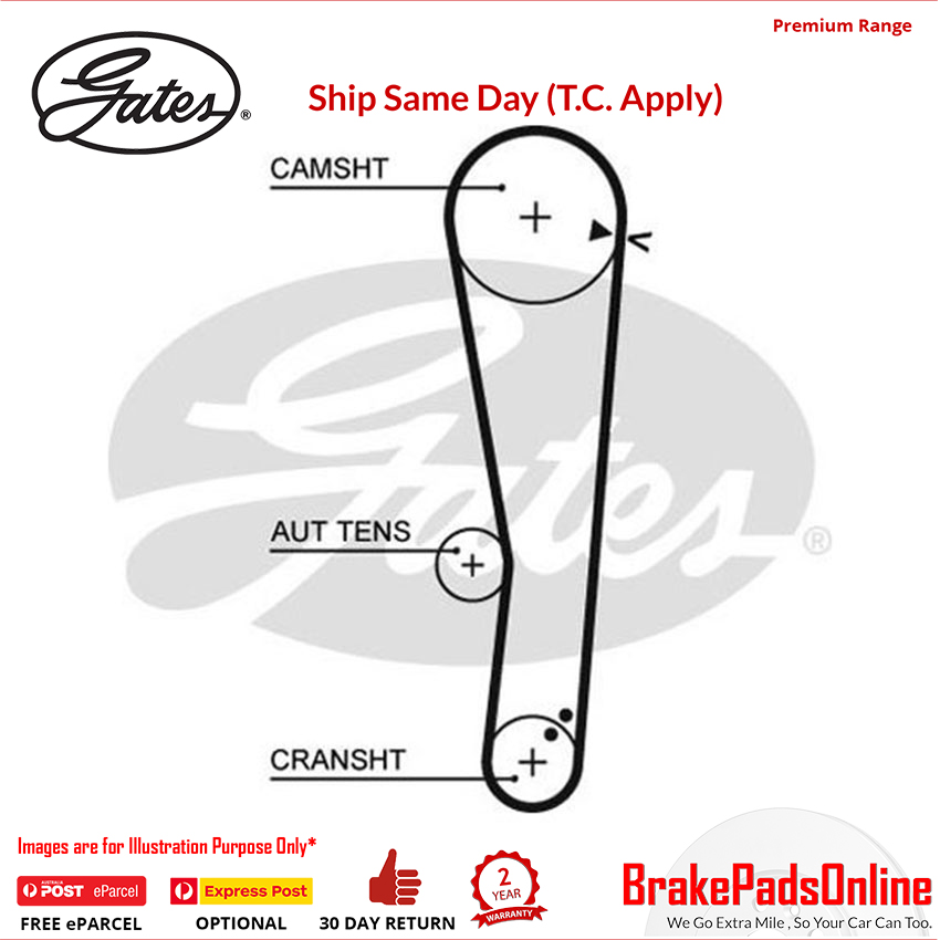 Timing Belt T1327 for HYUNDAI Getz TB