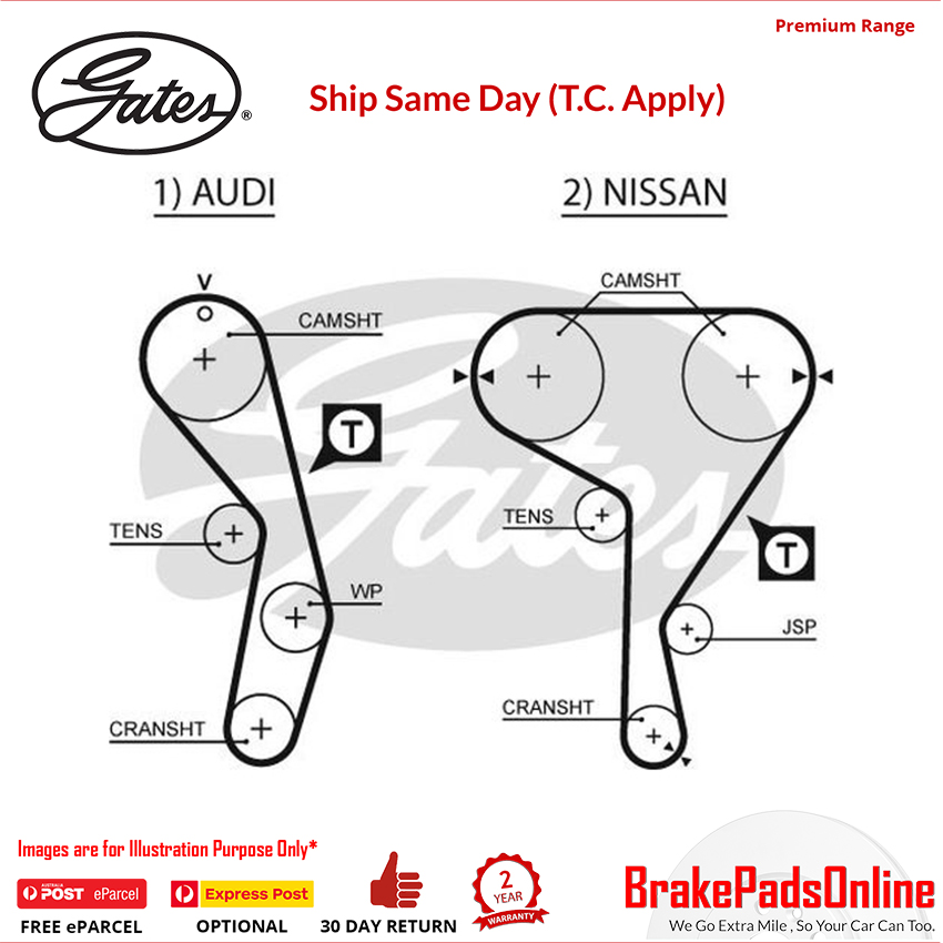 Timing Belt T137 for NISSAN Exa N13