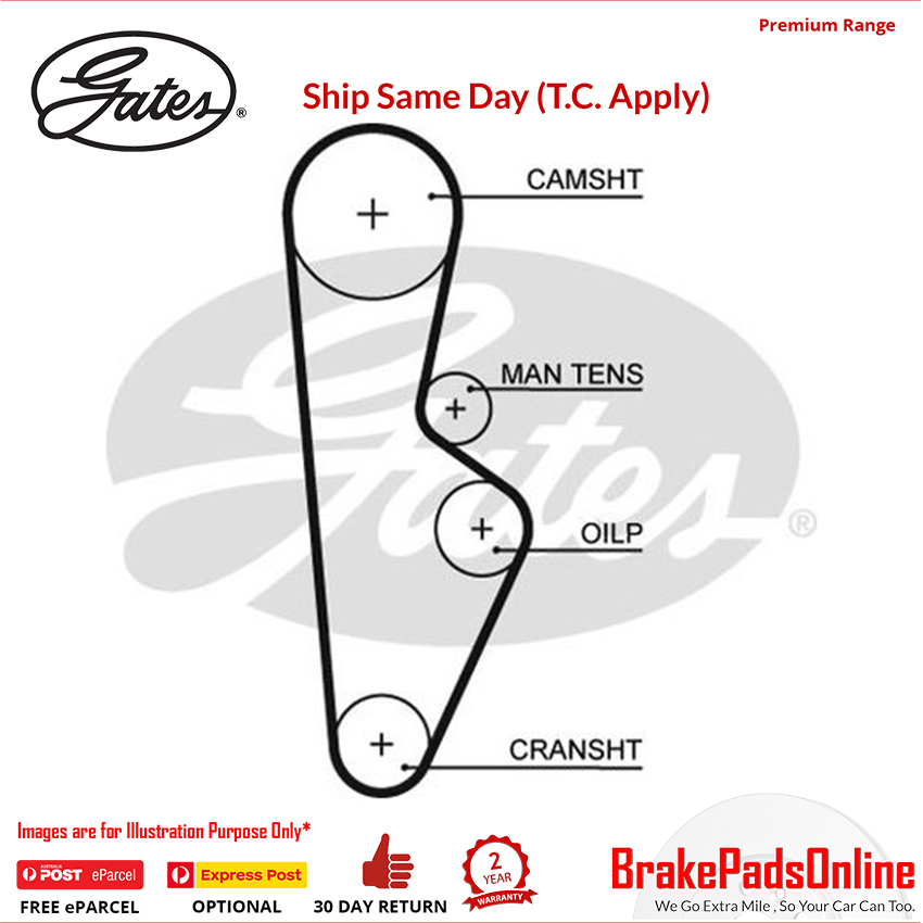 Timing Belt T160 for HONDA Accord Aerodeck MK III CA5