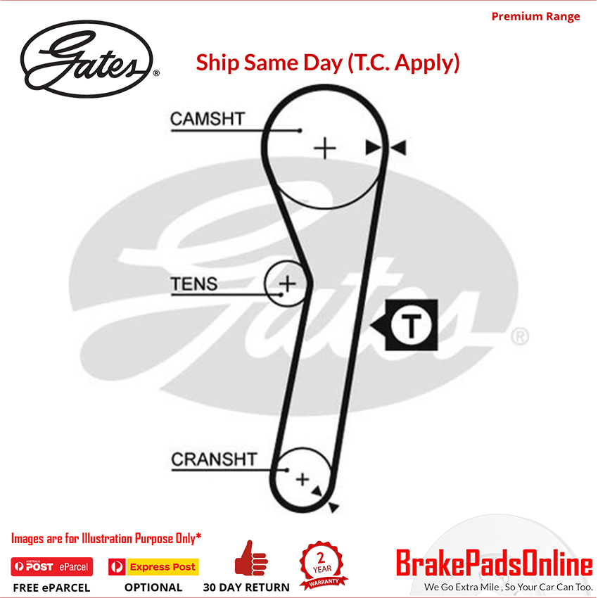Timing Belt T181 for DAIHATSU Charade MK IV G200