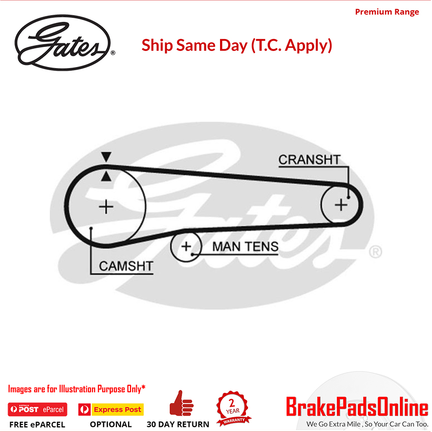 Timing Belt T300 for SUBARU 1800 A10AC