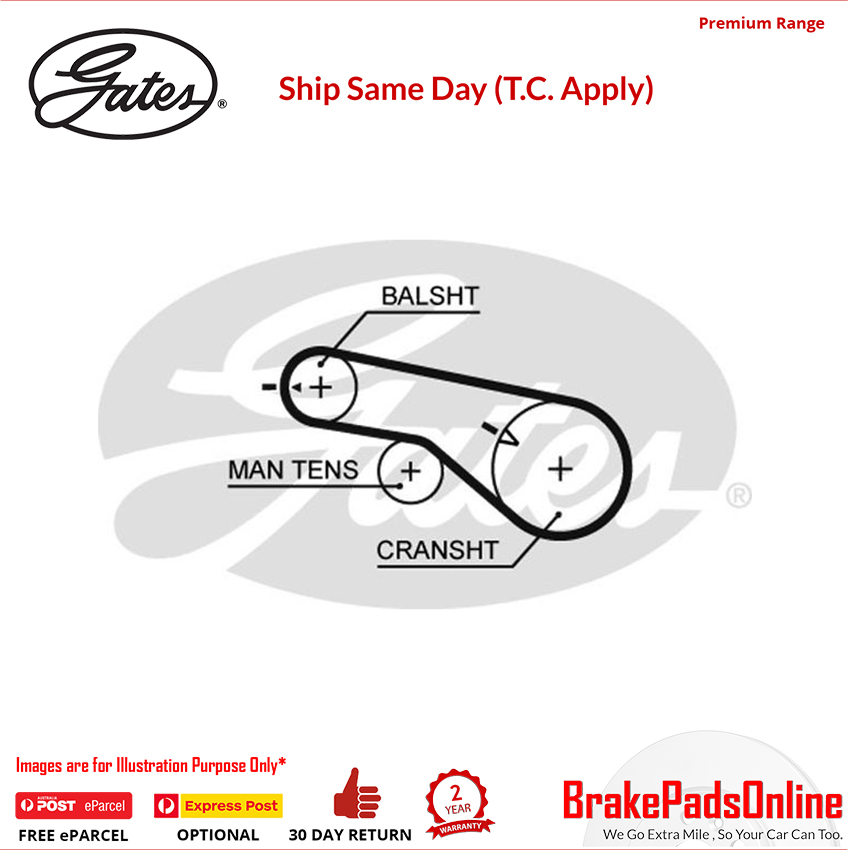 Timing Belt T314 for HYUNDAI Santa Fe MK I SM