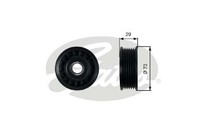 DRIVEALIGN IDLER PULLEY For VOLVO C30/S40/V50 Petrol Engine 1.8L/2.0L