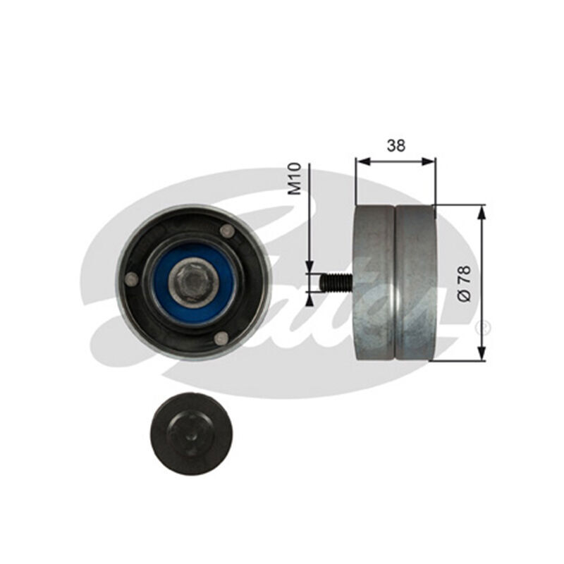 FLEETRUNNER™ IDLER PULLEY For RENAULT TRUCKS MIDLUM/VOLVO 7700/8700/B5/B6/B7