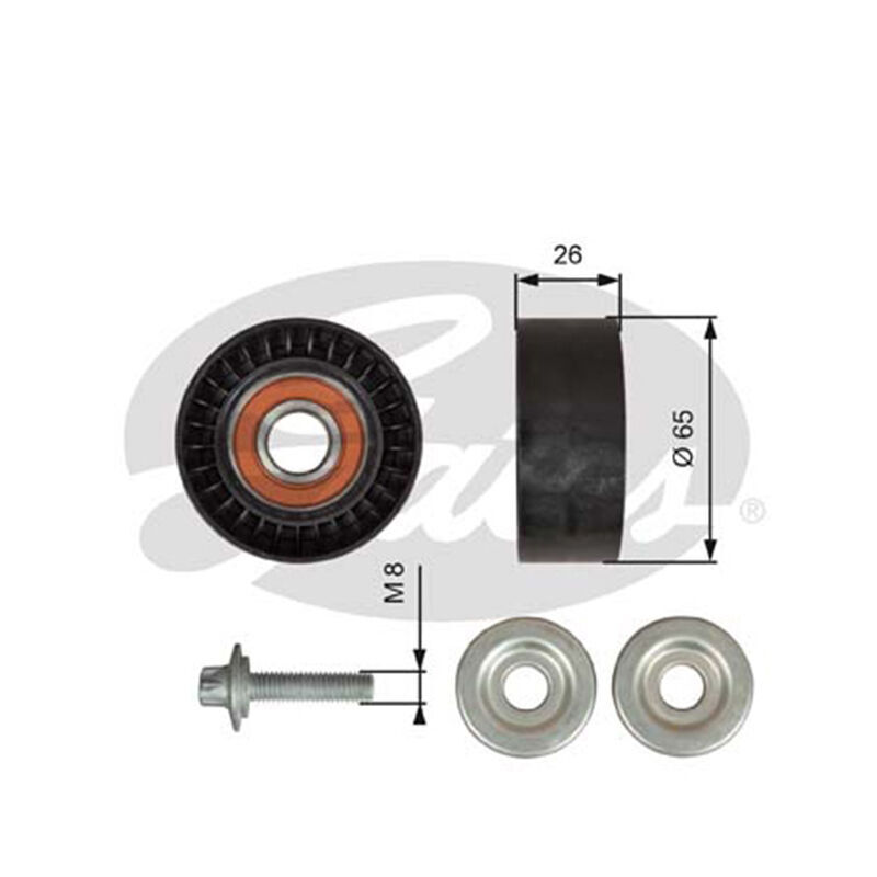 DRIVEALIGN IDLER PULLEY For MERCEDES-BENZ A-CLASS/B-KLASSE /C-CLASS/CLA/E-CLASS