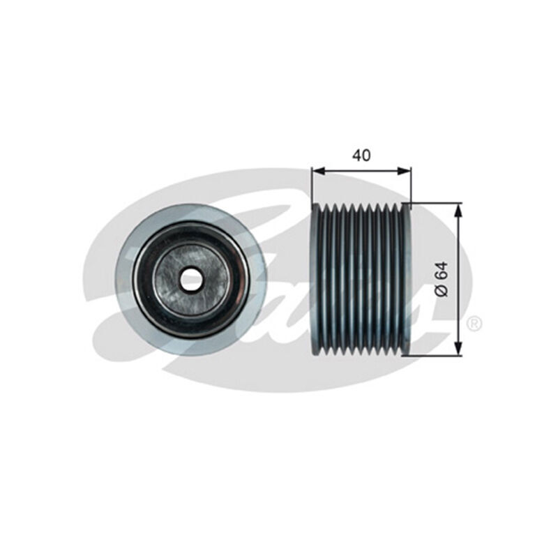 FLEETRUNNER IDLER PULLEY For RENAULT TRUCKS C/D/K/T/ VOLVO FH II/FM/FM II/FMX II