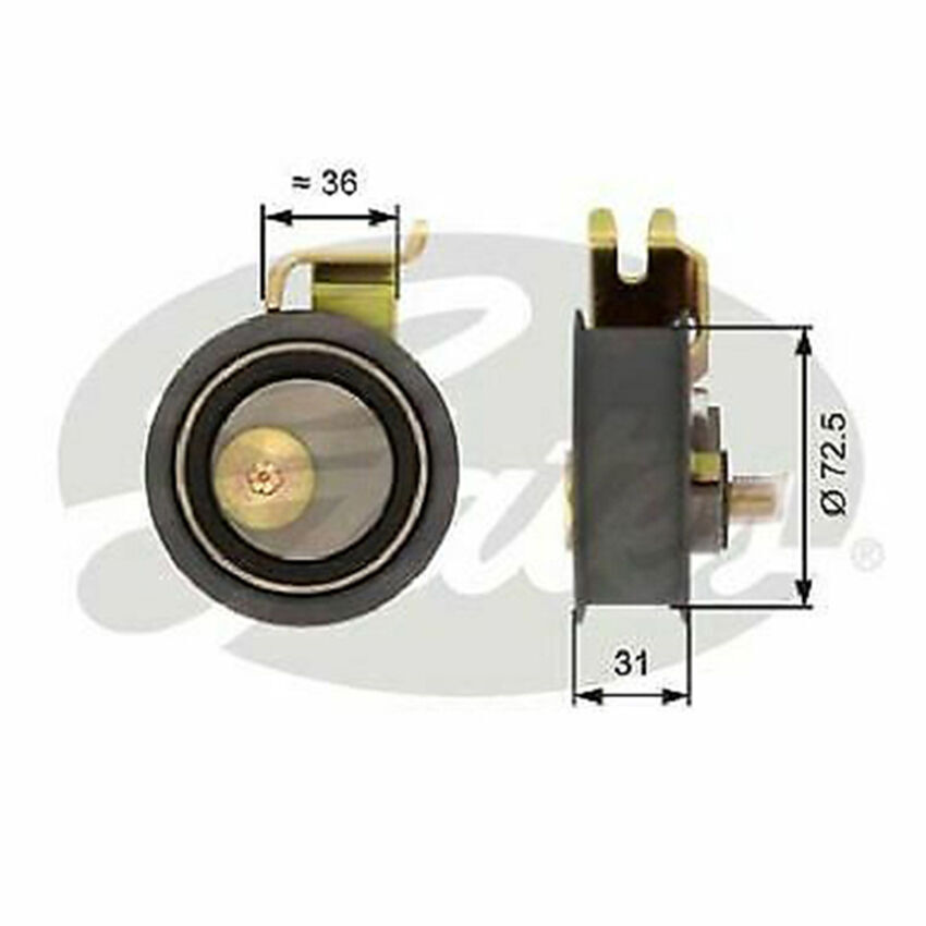 Tensioner Pulley T43016 for SEAT Leon