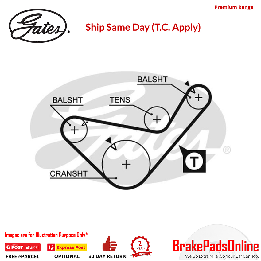 Timing Belt T724 for MITSUBISHI Delica P05V/P15V