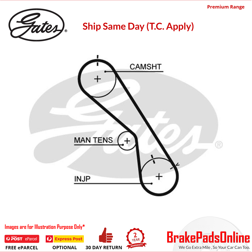 Timing Belt T797 for TOYOTA Land Cruiser 100 HDJ101