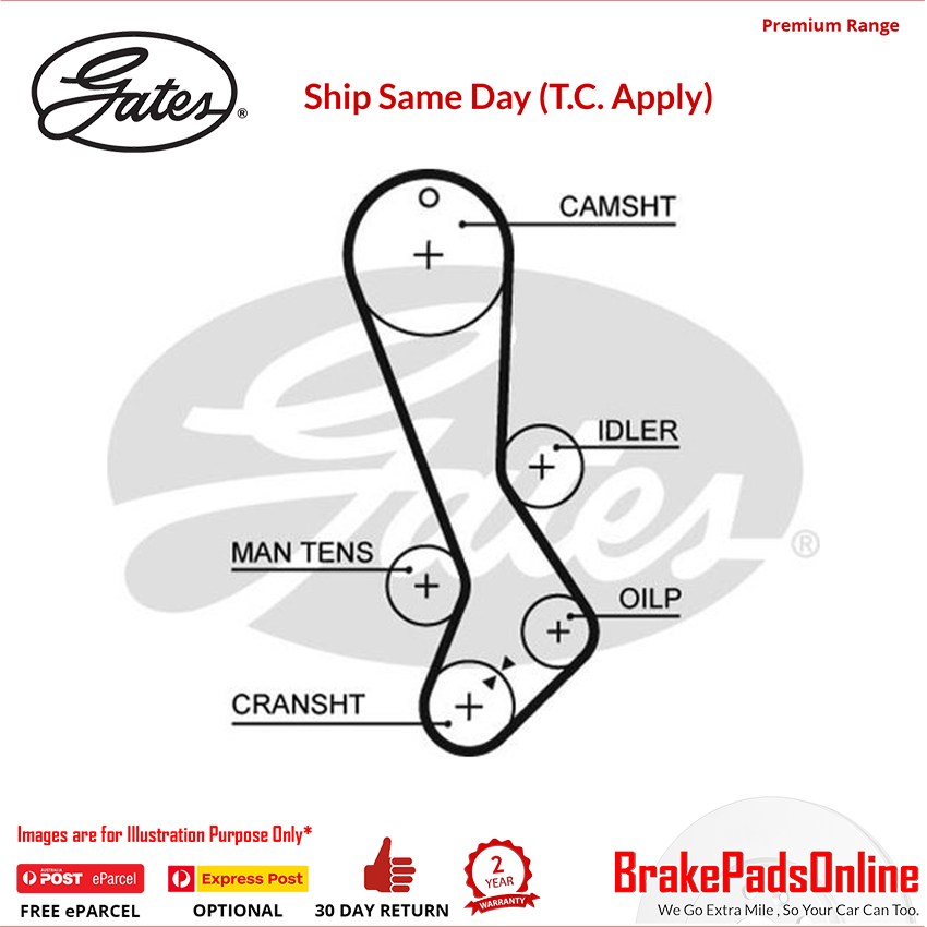 Timing Belt T885 for LEXUS IS 200 MK I GXE10