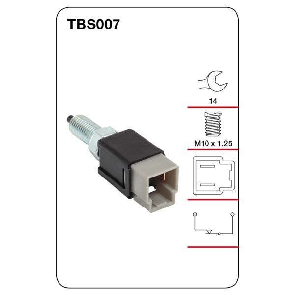 Tridon Brake Light Switch - TBS007
