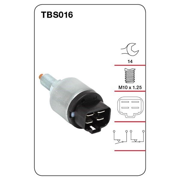 Tridon Brake Light Switch - TBS016