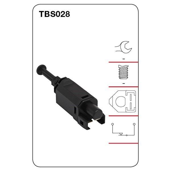 Tridon Brake Light Switch For Seat Cordoba Ibiza ABS AFT ADZ ABD 1.8L,1.6L  8V