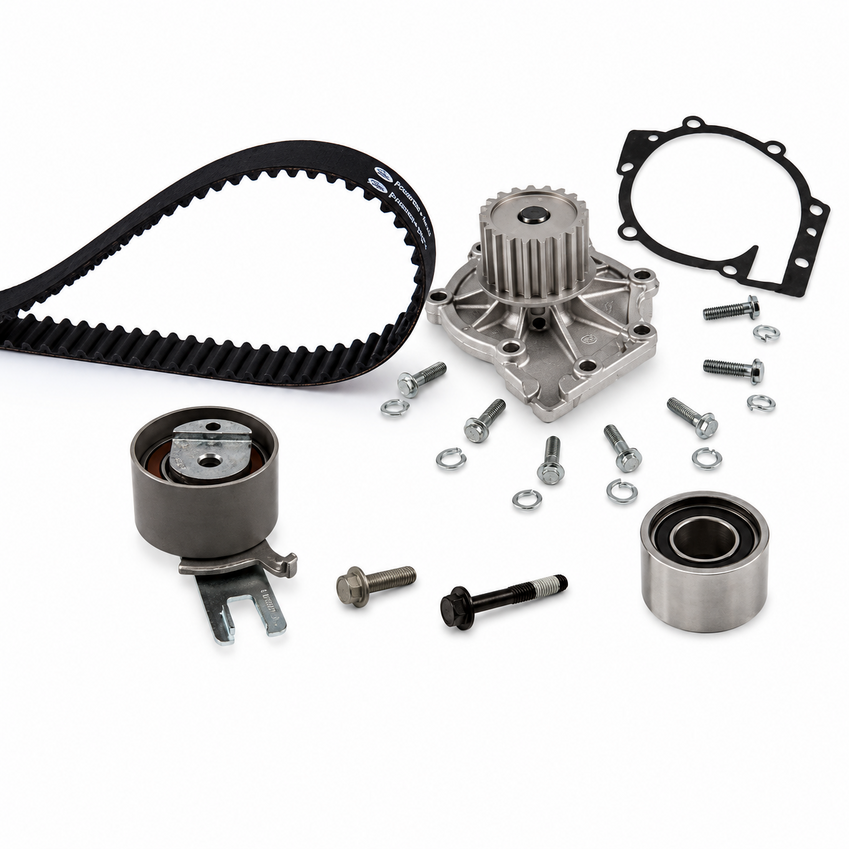 Timing Belt Kit & Water Pump For Volvo S60 2.0L/2.4L 134,D3 D5204T2,D5204T3