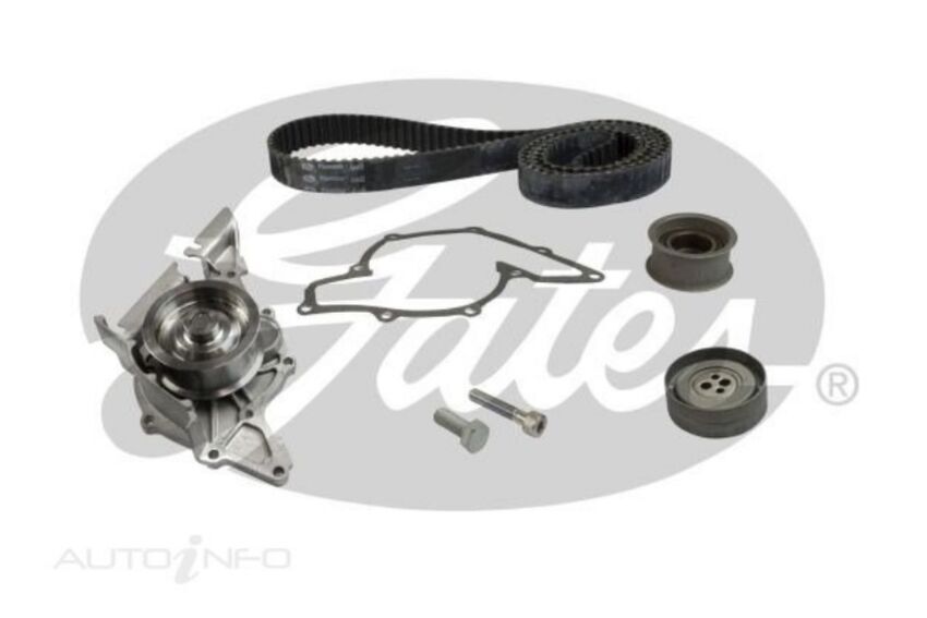 Gates Water Pump & Timing Belt Kit For Audi 80 2.8E B4 8C 2.8L V6 AAH 4D Sedan