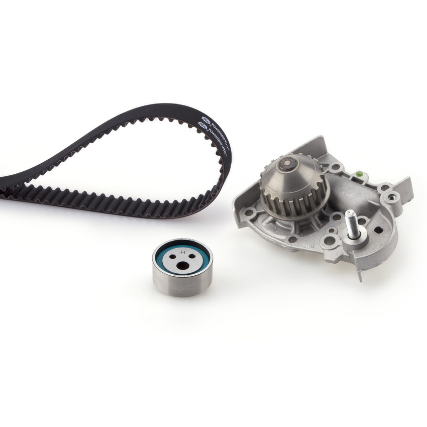 Gates Water Pump & Timing Belt Kit For Renault 19 L53 1.4L Petrol E7J 742