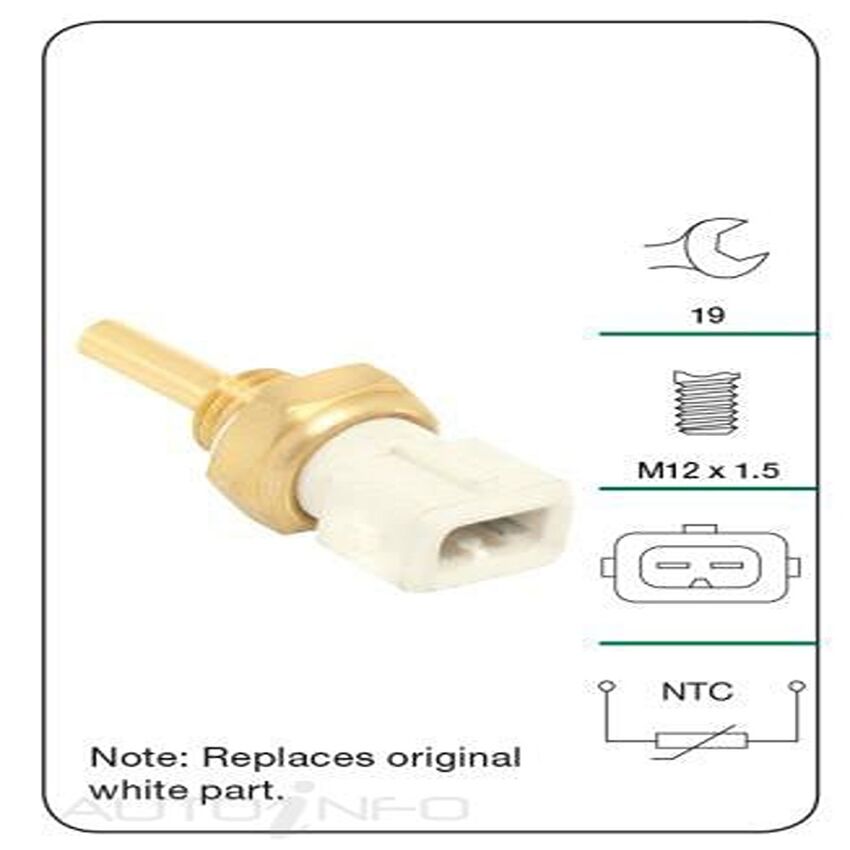 Tridon Coolant Temperature ECU Sensor For Bmw 325E M20B27  2.7L E30 12V
