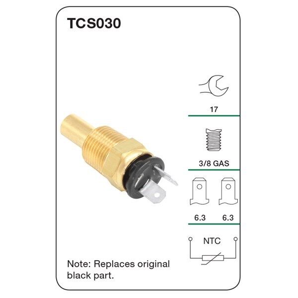 Tridon Coolant Temperature ECU Sensor - TCS030