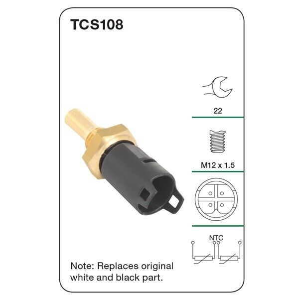 Tridon Coolant Temperature ECU Sensor - TCS108
