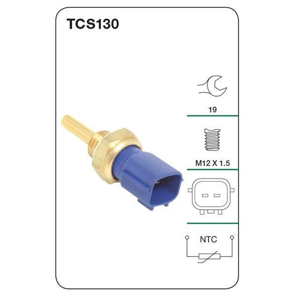 Tridon Coolant Temperature ECU Sensor - TCS130
