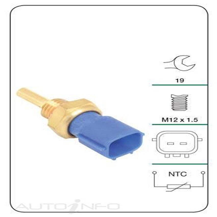 Tridon Coolant Temperature ECU Sensor For Nissan Navara KA24E 2.4L DX D22 I4 12V